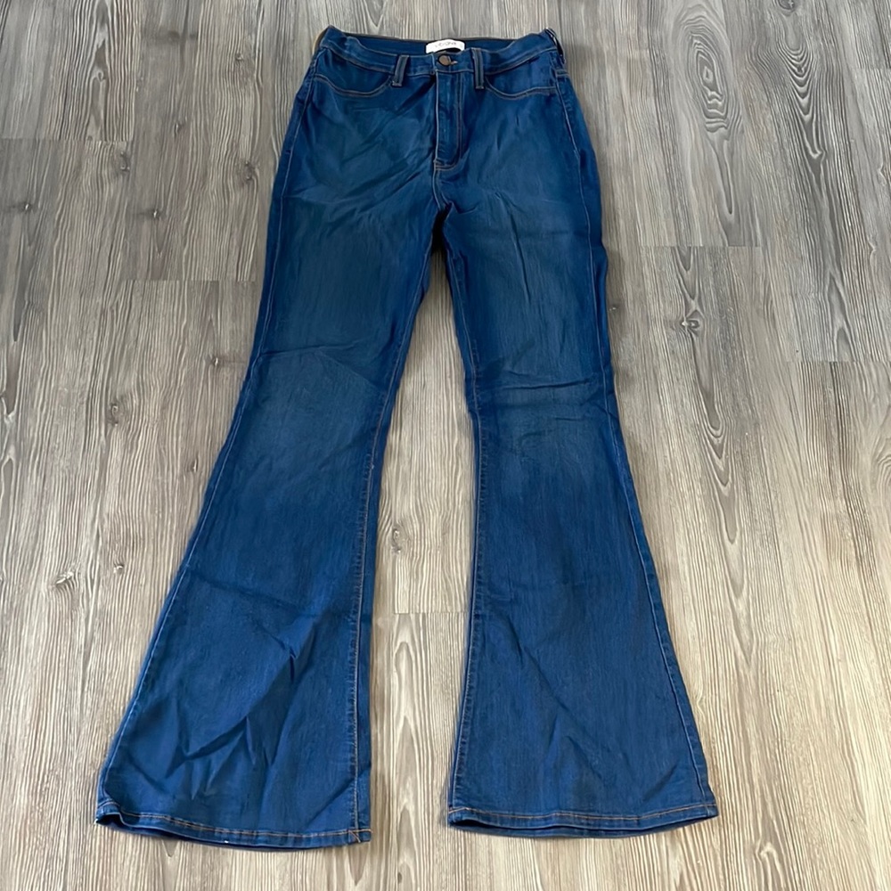 Vibrant High Waist Wide Leg Jeans size 13